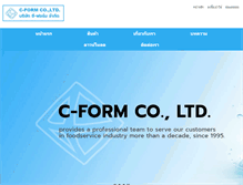 Tablet Screenshot of c-formth.com